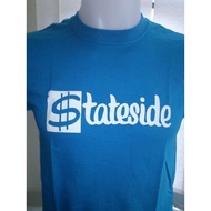 New fashion men tshirt Stateside Record Label - Blue 100 % Cotton T-Shirt