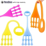 HUAIHAO Toe Loop Resistance Band 2-Section Chest Expander Shoulder Opener Elastic Rope Arm Trainer B