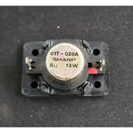 Sharp 8Ohm 13W Tweeter Speaker - LxWxH 4.2cm x 2.6cm x 2cm Depth