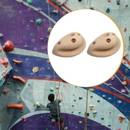 [lzdjlmy2ua] Wooden Rock Climbing Holds Climbing Board Bouldering Training Grips Climbing Tools for 