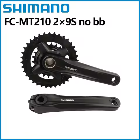 Shimano Alivio MT210 2x9 Speed Crankset 170mm Crank Arm 36-22T Original Chain Wheel For MTB Mountain