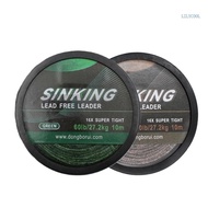 【CH】 10m 60lb Fishing Line Sinking Braided Line Tightwoven 16 Strands Braided Line