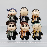 Harry Potter Shin-chan Crayon Shin-chan Doraemon Patung-patung Comel Nohara Shinnosuke Anak Patung H