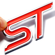 FORD St logo 3d metal car auto emblem for focus fiesta mustang