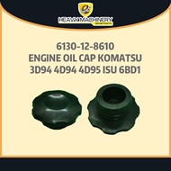 6130-12-8610 ENGINE OIL CAP KOMATSU 3D94 4D94 4D95 ISU 6BD1