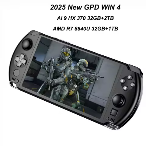 2025 New GPD WIN 4 Handheld GamePad Tablet Laptop AMD 8840U HX370 Processor 32GB RAM 1/2TB SSD Mini 