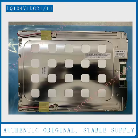 Original 10.4'' Inch LQ104V1DG21 LQ104V1DG11 LQ104V7SD01 Industrial TFT LCD Display Screen Panel
