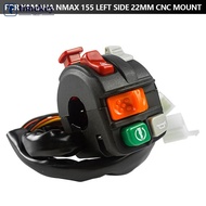 TIMEKEY 7-Function Motorcycle Handlebar Switch Assembly Multi-Function Combination Switch for Yamaha