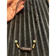 Tibetan Dzi necklace 21 eyes dzi of all wishes