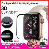 [FREE GIFT] Apple Watch tempered glass 44mm 40mm 42 38 Ap0.3mm 3D Full Screen Protector Apple Watch 