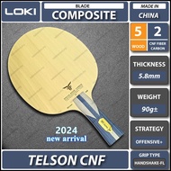 Loki Telson CNF FL Composite Carbon Table Tennis Blade Paddle Bat Raket Ping Pong Handshake-FL