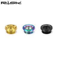 Crank Arm Fixing Bolt RISK Titanium M20 x 8mm