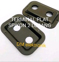 Terminal Plat Spikon 2lubang plat spikon