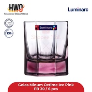 LUMINARC Octime Ice Pink FB 30 Drinking GlassLuminarc 6 pcs/