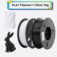 [ 3D Filament - black / white ] 1Kg 1.75mm PLA+ filament 3D printing filament