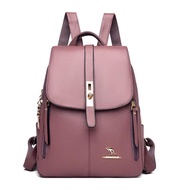 Tas ransel Terbaru 2025 cewek dewasa kulit Punggung Backpack Trendy Fashion Style Korea Import