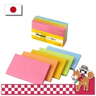 3M Post-it Large Lined Neon Color Sticky Notes 100 Sheets x 5 Pads 635-5AN