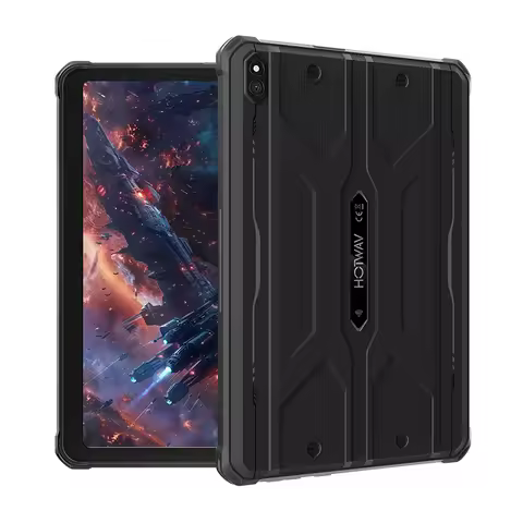 HOTWAV R8 IP68&IP69K Rugged Tablet 10800mAh Massive Battery Android 14 Pad 10.1'' HD+ Display 4GB RA