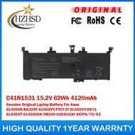 C41N1531 15.2V 62Wh 4120mAh Genuine Original Laptop Battery For Asus GL502VS-BA328T GL502VY-FY073T G
