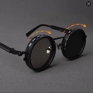 【新品直降】纯手工ND9档旋转可调节亮度减光墨镜双偏光防强光钓鱼眼镜太阳镜 【New Product Discount】Handmade ND9 Adjustable Brightness Rotat