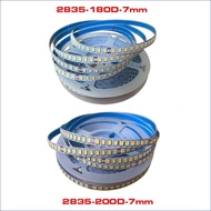 （2 solder joints）5meters 3Colors 180D-7mm and 200D-7mm Fexible Constant Current LED Strip With 3000K