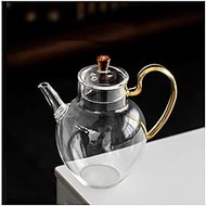 Classic Home Many Glass Tea Single Tea Kettle Large Capacity Tea Maker with Lid Tea Set 730ml/25.7oz