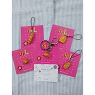 GANTUNGAN Bakery Clay Art | Bakery series 1 | Keychain & Pin