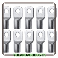 IYOLANDAGOODS1 10Pcs Wire Nose Terminal Crimp 16-35mm2 SC16-6 SC25-6 SC35-6 Tinned Copper SC Type