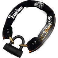 【Direct from Japan】Kaedear SP-GUARD KDR-LK2-1000 (1000mm) Bike Lock Chain Padlock Length 39.4 inches