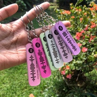 Olivia Rodrigo Song Spotify Keychain