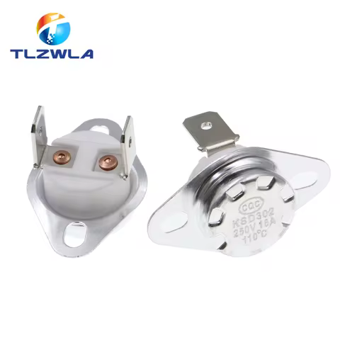 Normally open KSD302 16A 250V 40-180 Degree Ceramic KSD301 Normally Closed Temperature Switch Thermo