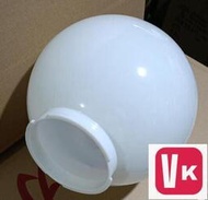 【VIKI-誠信經營】球型燈罩螺口亞克力路燈柱子頭圓球形圍墻戶外防水外殼老式不碎球【VIKI】