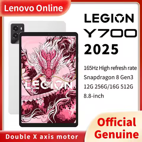 Lenovo LEGION Y700 2025 Third Generation E-sports Game Tablet Android Snapdragon 8 Gen3 165hz Bypass