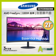 Samsung - 27'' LS27C390EACXXK 顯示器 曲面 VA panel 1000R LED 1080p