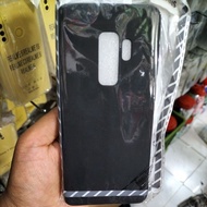 HITAM Samsung S9+ Black Silicone | Case Slimmate samsung S9+