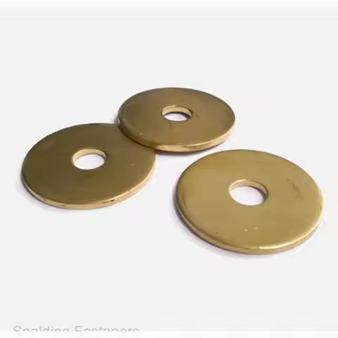 Extra Large Thick M3 M4 M5 M6 M8 Solid Brass Washer