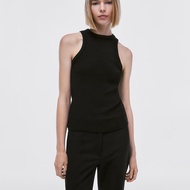 Massimo Dutti Womens Small Camisole Thin Summer Outer Wear Inner Base Shirt Sleeveless Purple Wide B