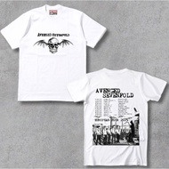 Tshirt A7X Avenged seven fold European tour 2025 premium cotton