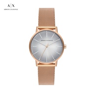 Armani Exchange Women's Lola Analog Watch ( AX5617 ) - Quartz, Rose Gold Case, Round Dial, 18 MM Two