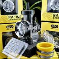 คาร์บูเรเตอร์ CPO PWK 26 28 30 32 34 BLACK #คาร์บูเคเหลี่ยมตัวดำCPO PWK28 30 32 34 mm.คุณภาพระดับสนา