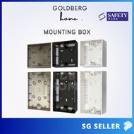Mounting box 1 gang 2 gang- Compatible to Schneider AvatarON/ Avataron C/ Legrand | Goldberg Home