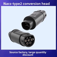 [CE FCC IP55 Certified] Tesla to Type 2 Adapter Malaysia, NACS to Mennekes EV AC Charger Converter f