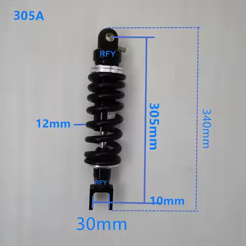 12mm spring 310mm 325mm 345mm 360mm Motorcycle Shock Absorber for HORNET 600 NX 250 VN800 FAZER 600 