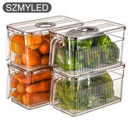 Produce Saver Containers For Fridge Food Fruit Vegetables Storage Stack-able Freezer Organizer Fresh