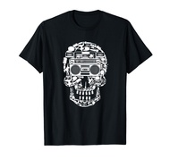 HIP HOP BOOMBOX HIPHOP BOOMBOX SKULL BBOY BREAKDANCING RAP T-Shirt