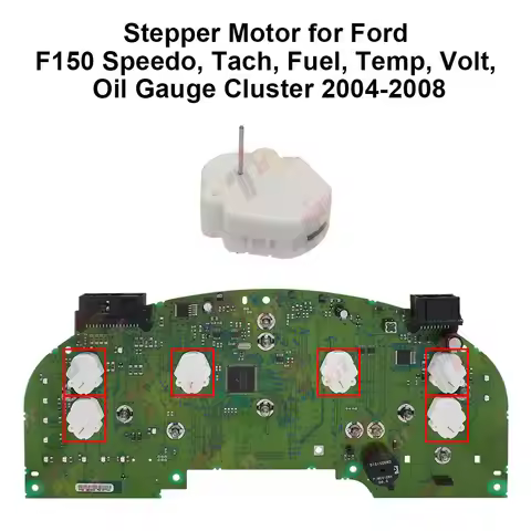 Dashboard Stepper Motor for Ford F150 Speedo, Tach, Fuel, Temp, Volt, Oil Gauge Instrument Cluster P