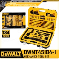 DEWALT ชุดเซ็ท Mechanical Tools Black Chrome 184 ชิ้น รุ่น DWMT45184-1