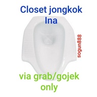 Closet jongkok Ina. Kloset jongkok Ina Original via Grab/Gojek only