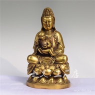 Giving Sons Large Medium Small Ornaments Brass Crafts Guanyin Statue Guanyin Guanyin Sitting Lotus 3