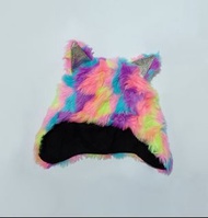 Colorful Cat Kitten Ear Warm Hat 彩色 貓仔耳 蓋耳 保暖帽 機師帽 (男女合用)
